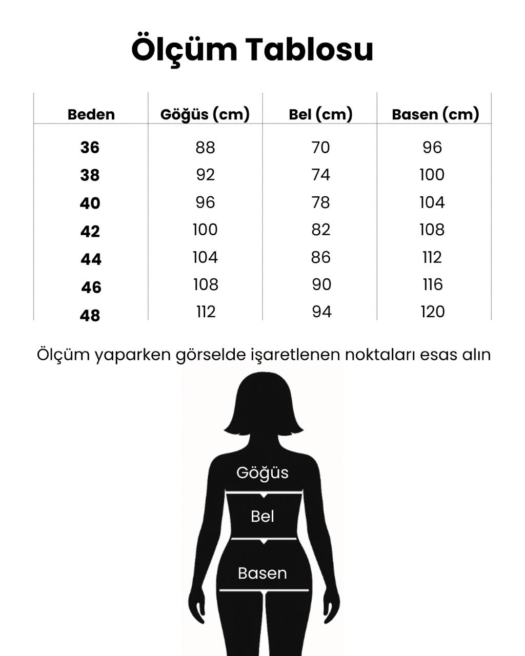 Beden Tablosu