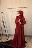Reyyan Evening Dress Burgundy