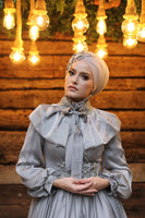 Meva Evening Dress Gray