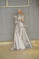 Ala Evening Dress Gray