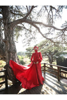 Nihan Evening Dress Red