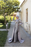 Nihan Evening Dress Gray