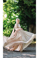 Eser Evening Dress Gold