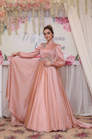 Reyyan Evening Dress Dusty Rose