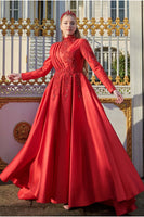 Elegant Evening Dress Red