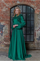 Diamond Evening Dress Emerald