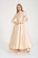 Monalisa Evening Dress Beige