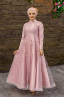 Diana Evening Dress Powder