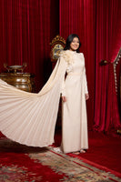 Beyza Evening Dress Beige
