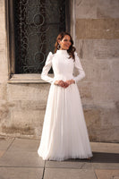 Barbara Evening Dress White