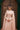Stoned Cape Evening Dress Powder