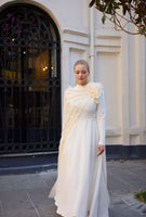 Liya Evening Dress Beige