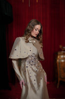 Mary Evening Dress Khaki