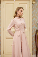 Nazli Evening Dress Powder